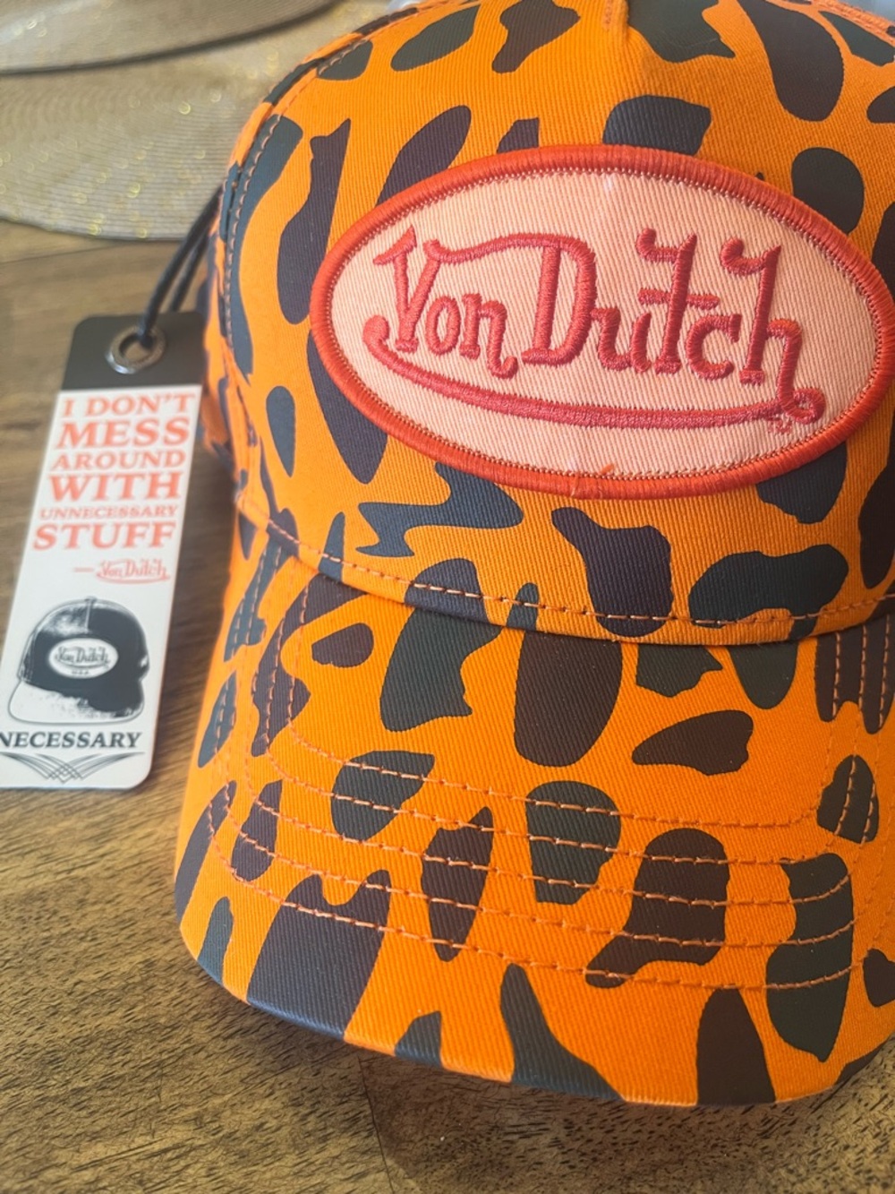 Von Dutch Camo Trucker Hat